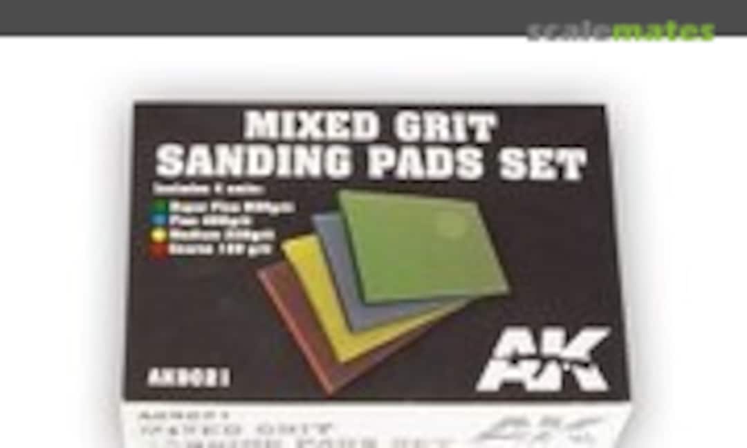 No Mixed Grit Sanding Pads Set (AK Interactive AK9021) AK9021