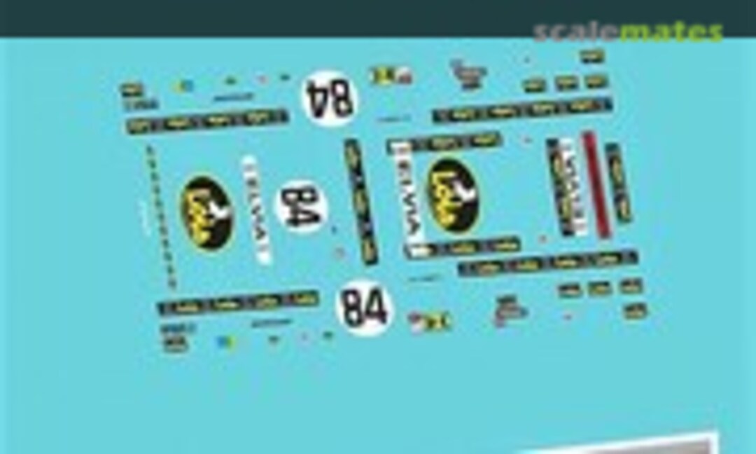 1:24 Porsche 934 "Lois" (Atalaya Slot Decals ADLM40) ADLM40