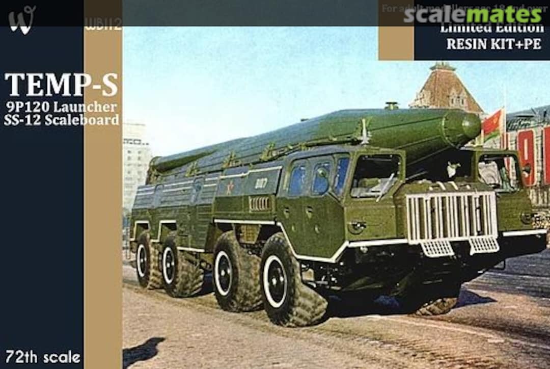 Boxart TEMP-S SS-12 Scaleboard WB112 W-Model Boxart TEMP-S SS-12 Scaleboard WB112 W-Model