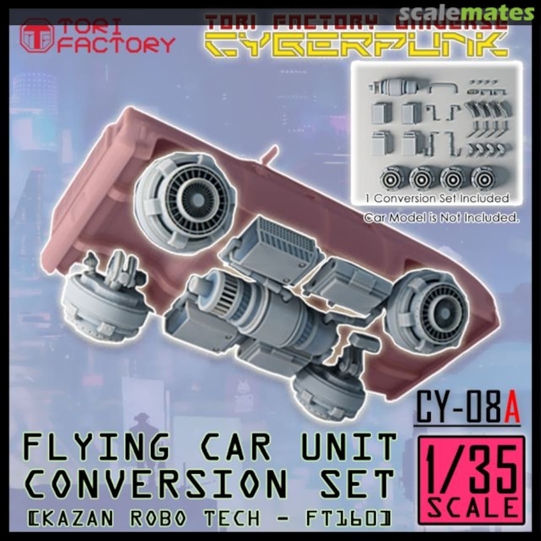 Boxart Flying Car Unit Conversion Set CY-08A Tori Factory Boxart Flying Car Unit Conversion Set CY-08A Tori Factory