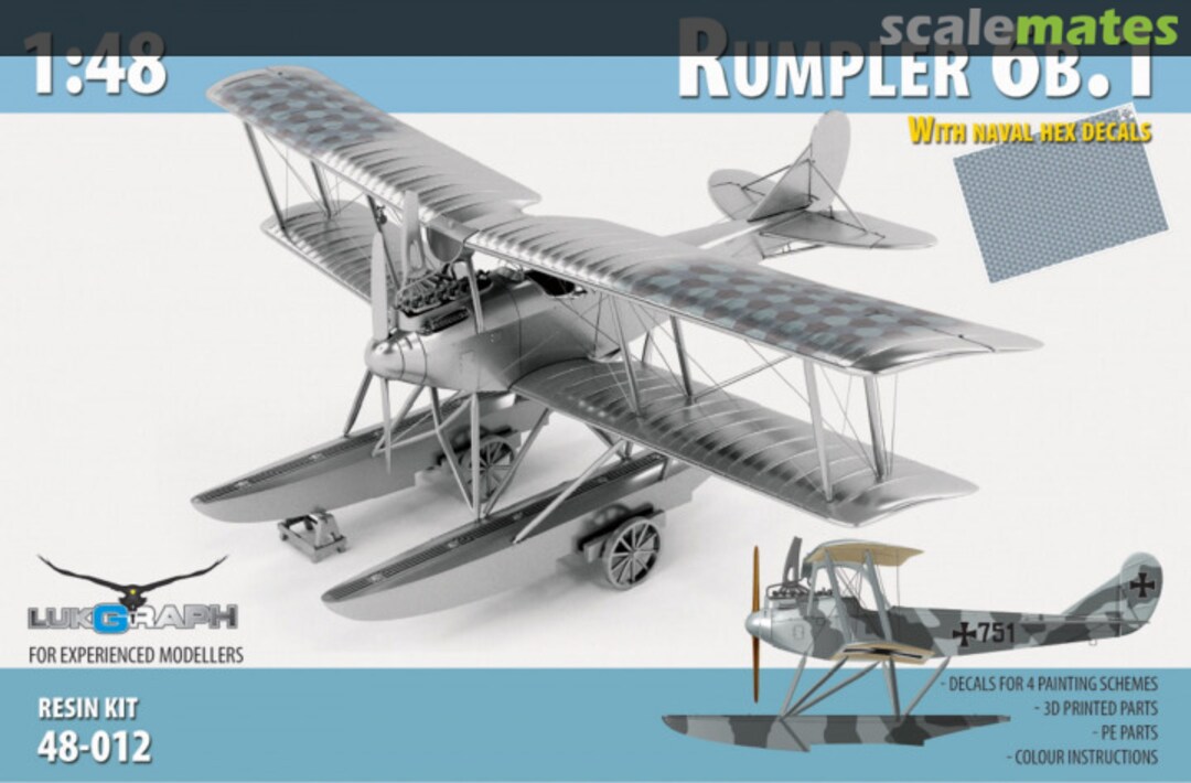 Boxart Rumpler 6B.1 48-012 Lukgraph Boxart Rumpler 6B.1 48-012 Lukgraph