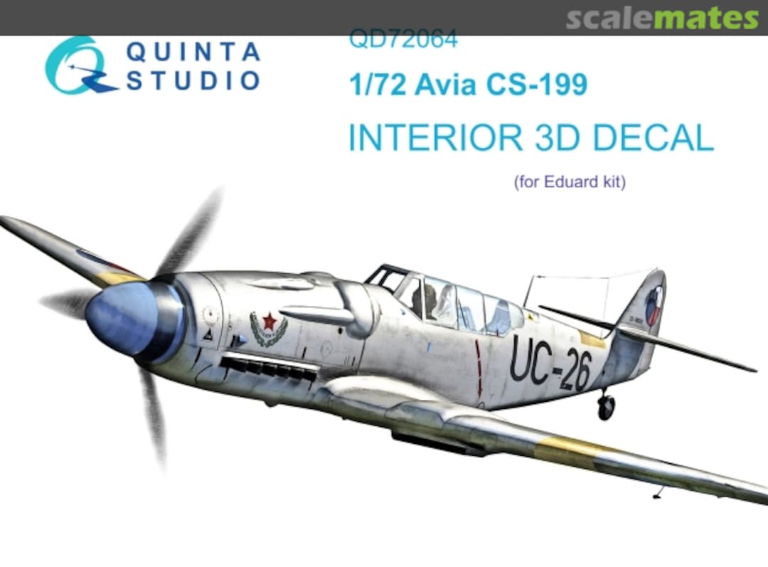 Boxart CS-199 interior 3D decals QD72064 Quinta Studio