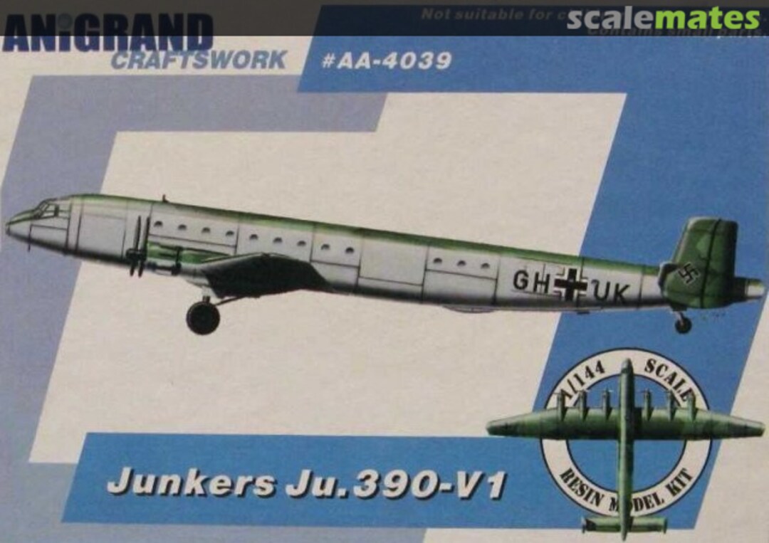 Boxart Junkers Ju 390 V1 AA-4039 Anigrand Craftswork