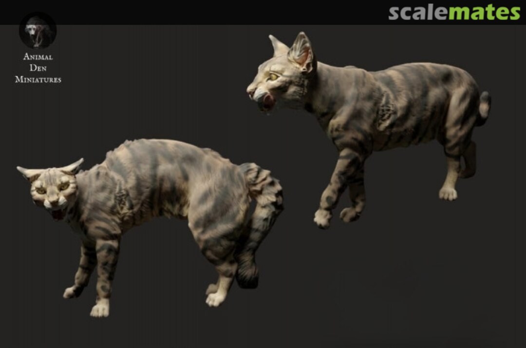 Boxart Cats - set no.2 - walking/hissing 72130110 EMP3d