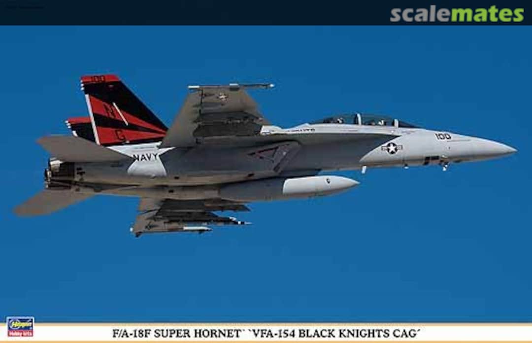 Boxart F/A-18F Super Honet `VF-154 Black Knights CAG´ 09816 Hasegawa Boxart F/A-18F Super Honet `VF-154 Black Knights CAG´ 09816 Hasegawa