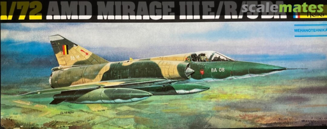 Boxart AMD Mirage IIIE/R/5BA 253 Mehanotehnika Boxart AMD Mirage IIIE/R/5BA 253 Mehanotehnika