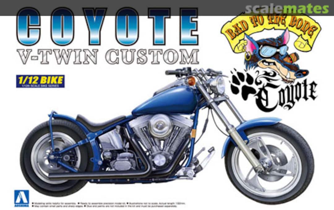 Boxart Coyote V-Twin Custom 005668 Aoshima Boxart Coyote V-Twin Custom 005668 Aoshima