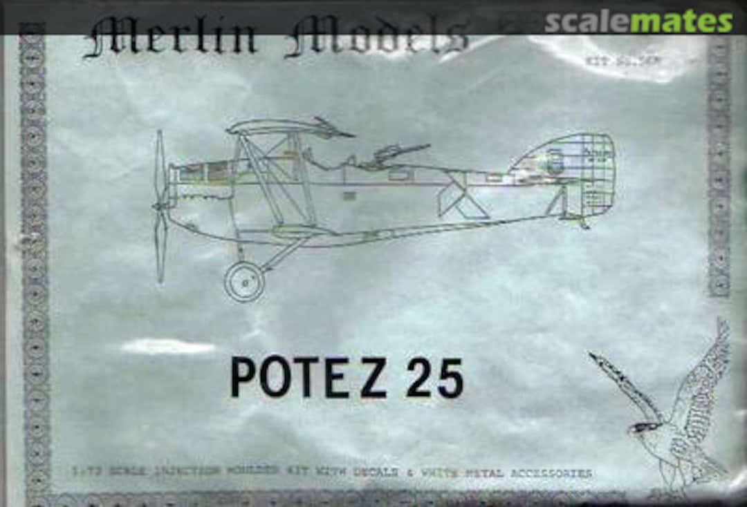 Boxart Potez 25 Merlin Models Boxart Potez 25 Merlin Models