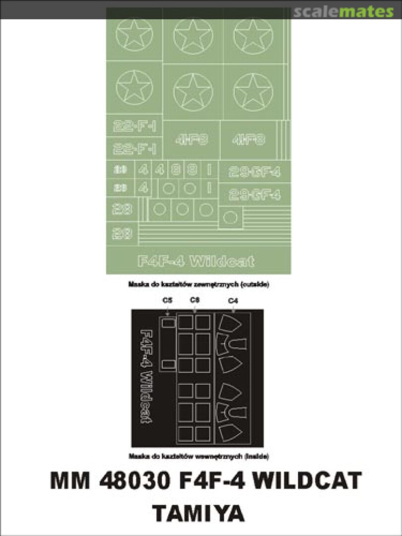 Boxart Grumman F4F-4 Wildcat MM48030 Montex Boxart Grumman F4F-4 Wildcat MM48030 Montex