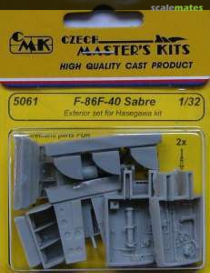Boxart 5061 F-86F-40 Sabre Exterior Set 5061 CMK Boxart 5061 F-86F-40 Sabre Exterior Set 5061 CMK