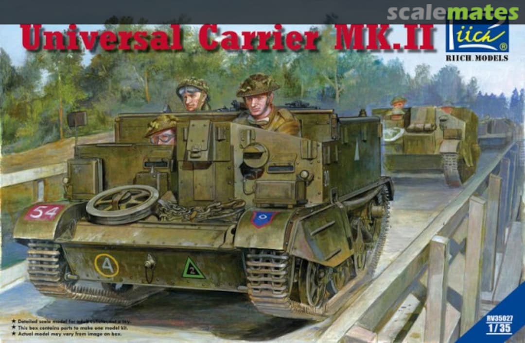 Boxart Universal Carrier Mk.II RV35027 Riich.Models Boxart Universal Carrier Mk.II RV35027 Riich.Models