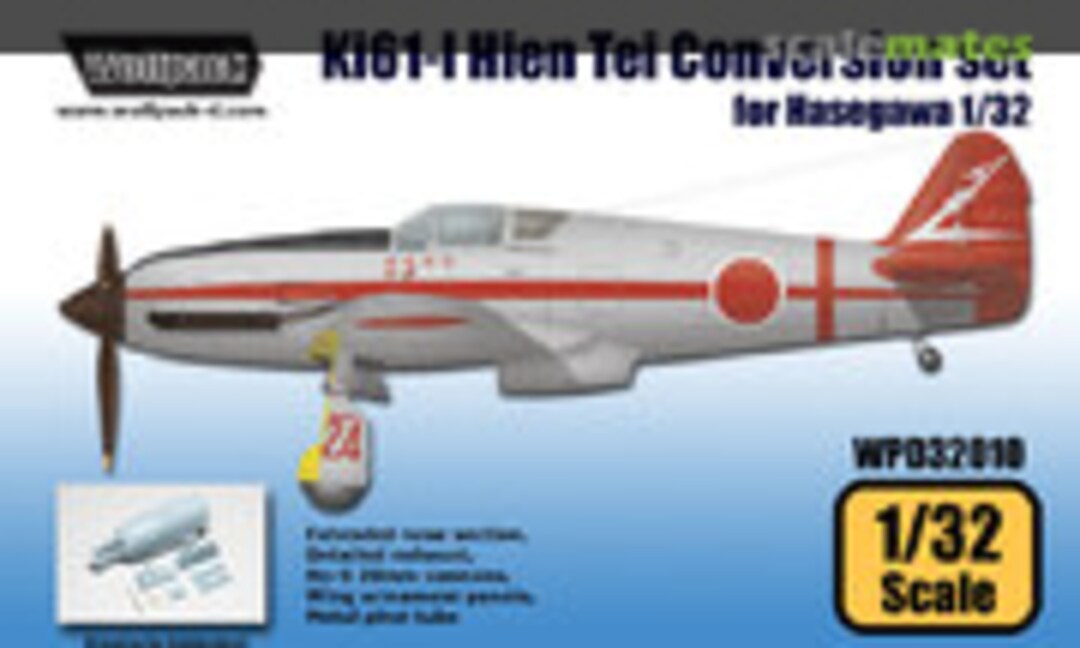 1:32 Ki61-I Hien Tei Conversion set (Wolfpack WPD32010) WPD32010