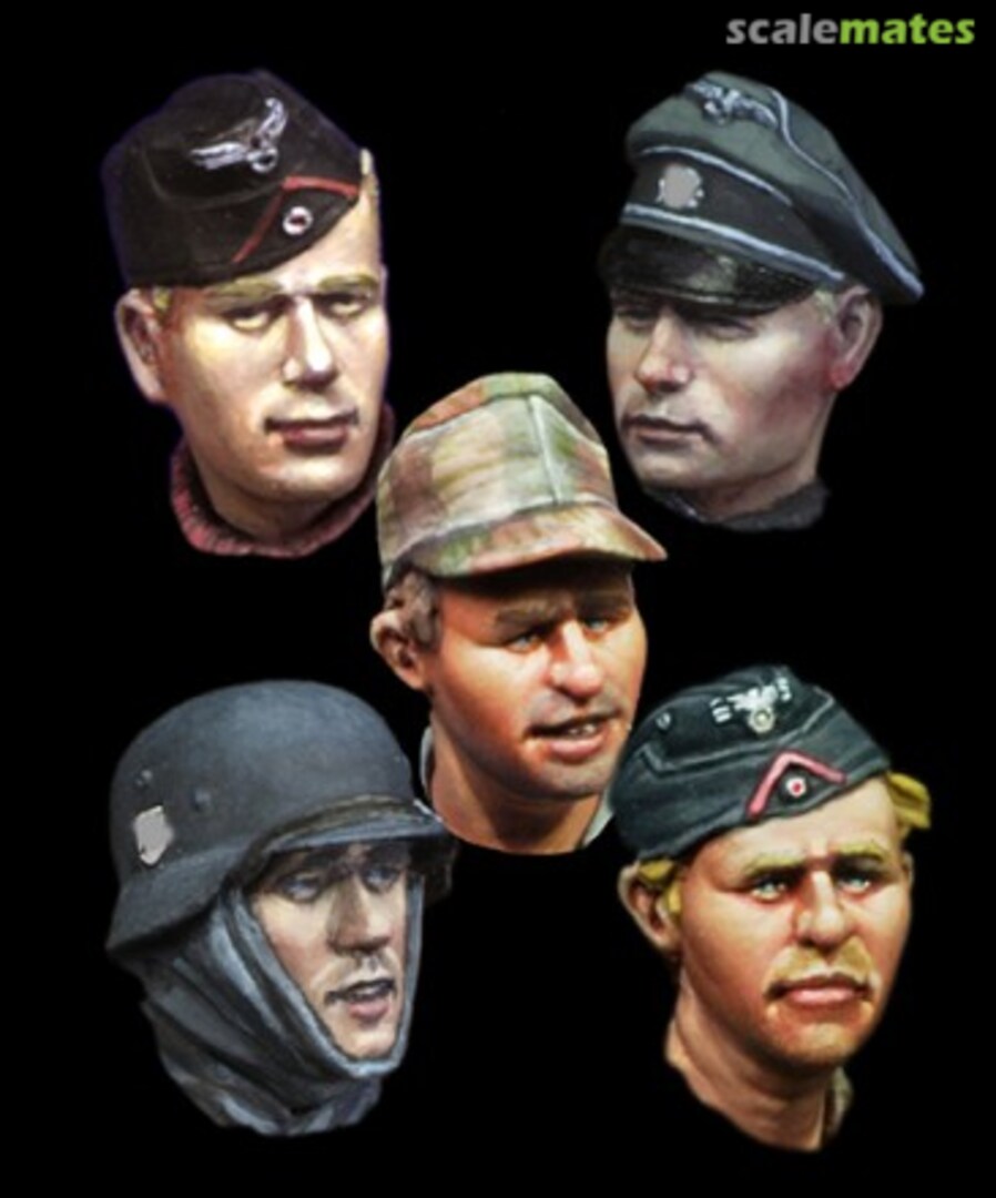 Boxart WW2 German Heads Set #1 H017 Alpine Miniatures Boxart WW2 German Heads Set #1 H017 Alpine Miniatures