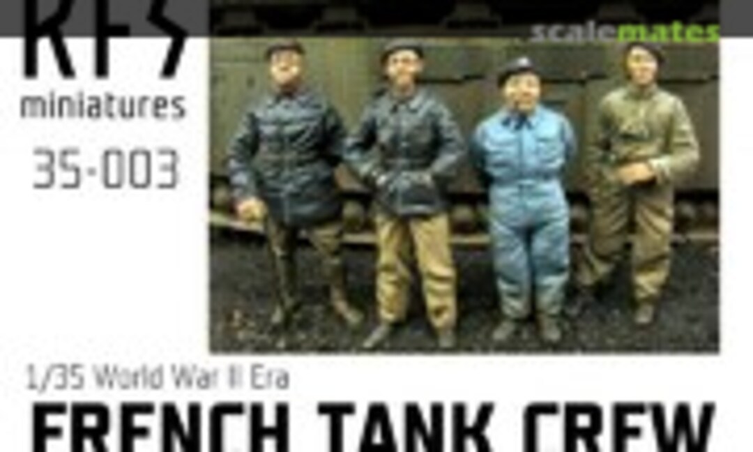 1:35 French Tank Crew set (KFS Miniatures 35-003) 35-003