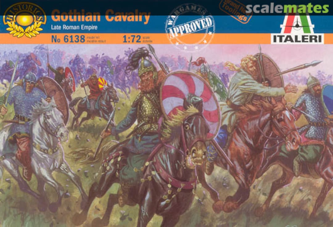 Boxart Gothian Cavalry 6138 Italeri
