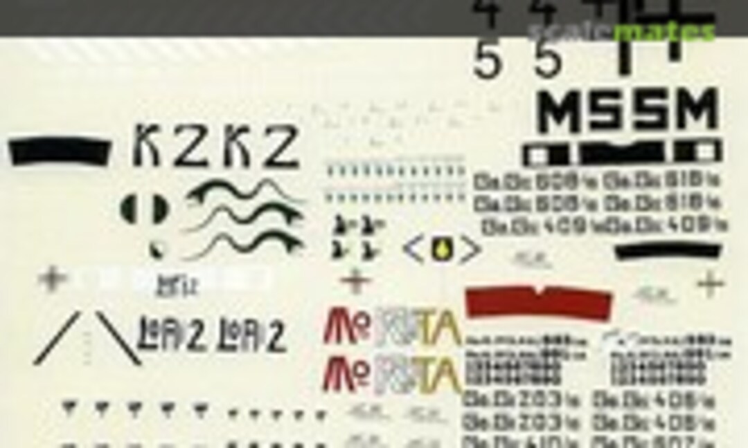 1:72 Groß- und Riesenflugzeuge Markierungen 1916-18 (1) Gotha B (Americal/Gryphon 52) 52