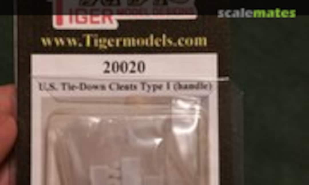 1:35 U.S. Tie-Down Cleats Type 1 (handle) (Tiger Model Designs 20020) 20020