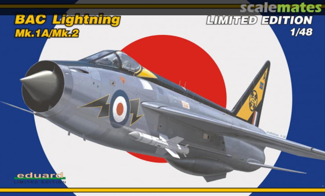 Boxart BAC Lightning Mk.1A/Mk.2 1134 Eduard Boxart BAC Lightning Mk.1A/Mk.2 1134 Eduard