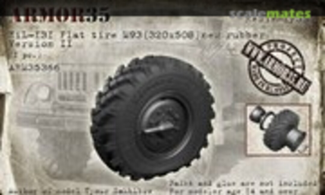 1:35 ZiL-131 Flat tire M93 (320x508) (Armor35 ARM35366) ARM35366