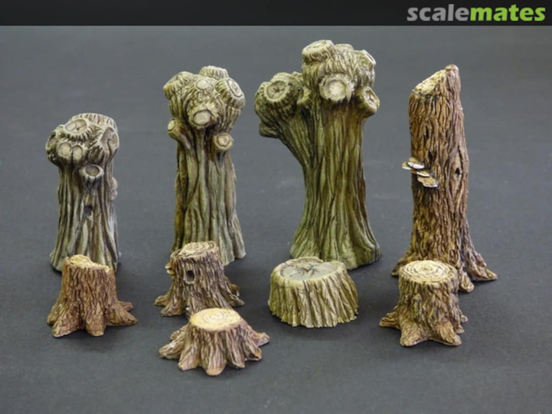 Boxart Weiden und Baumstümpfe/ Willows and stumps 506 PlusModel Boxart Weiden und Baumstümpfe/ Willows and stumps 506 PlusModel