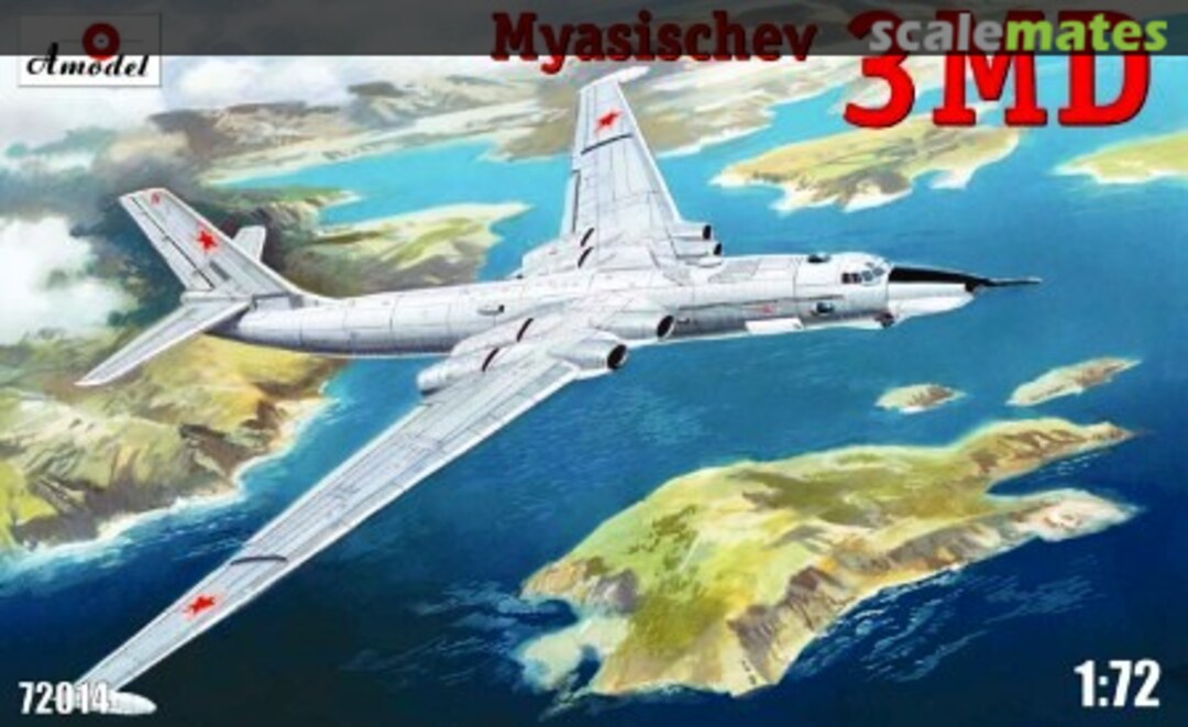 Boxart Myasischev 3MD 72014 Amodel Boxart Myasischev 3MD 72014 Amodel
