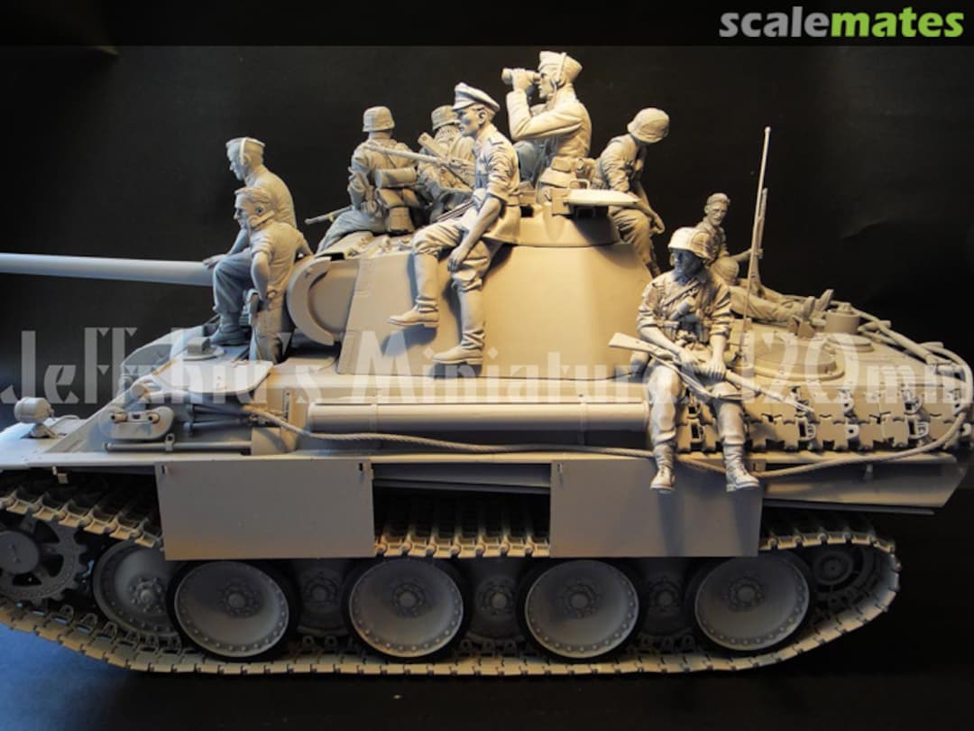Boxart "Panther G tank crew & riders Europe summer 1944 (set A)" JS120104-114 Jeffshiu's Miniatures Boxart "Panther G tank crew & riders Europe summer 1944 (set A)" JS120104-114 Jeffshiu's Miniatures