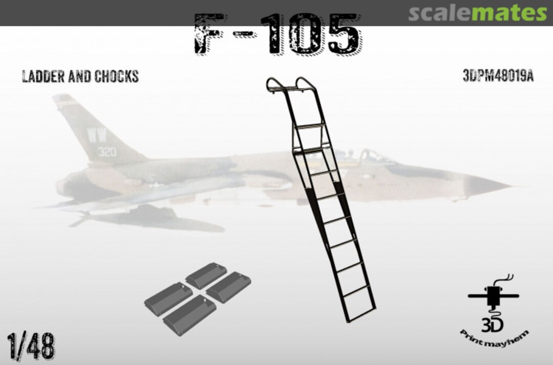 Boxart F-105 3DPM48019A 3D Print Mayhem