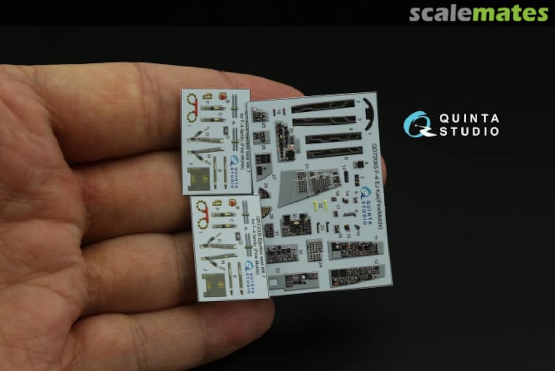 Contents F-4EJ KAI interior 3D decals QD72065 Quinta Studio Contents F-4EJ KAI interior 3D decals QD72065 Quinta Studio