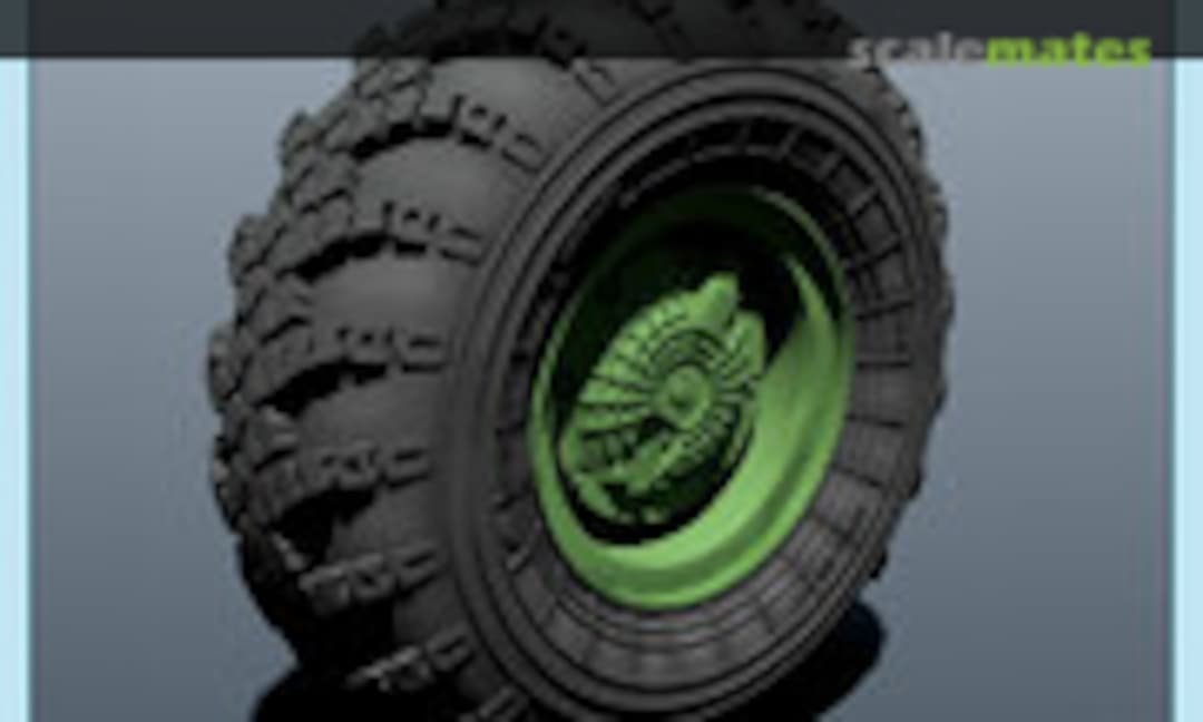 1:35 K-126 wheel set (Balaton Modell BM35153) BM35153