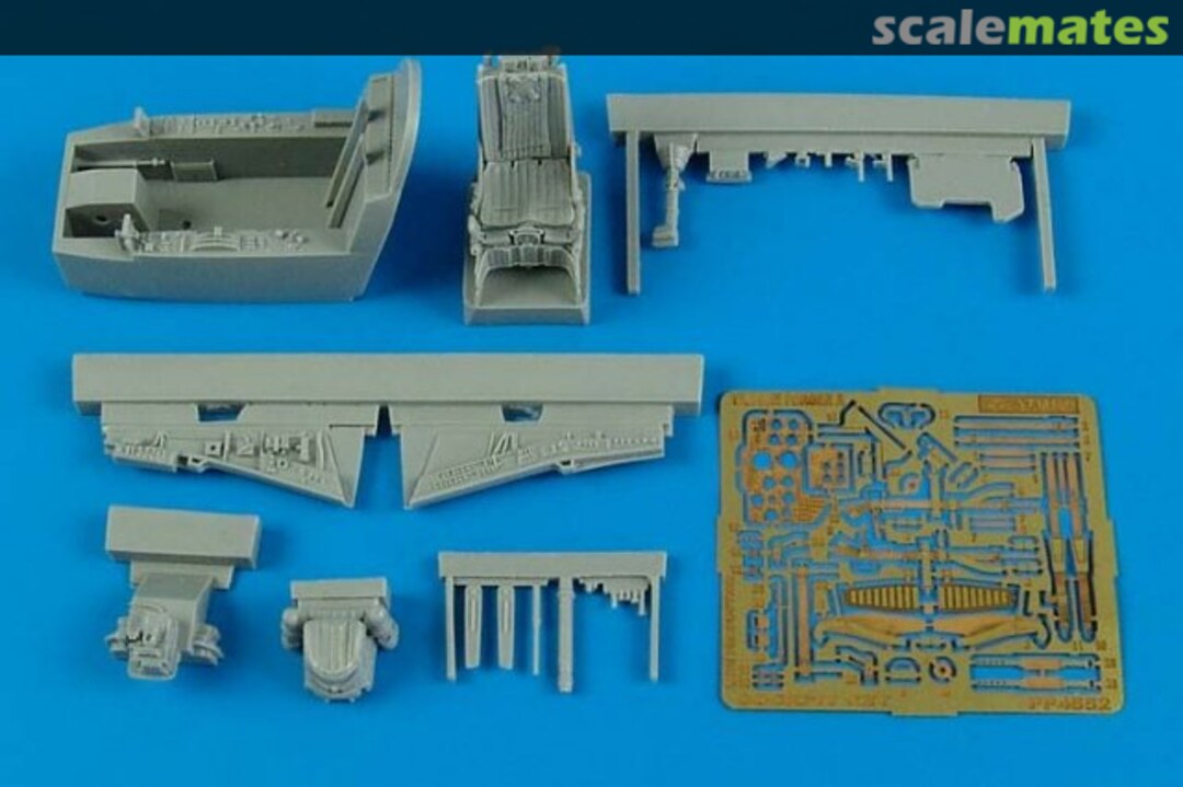 Boxart Yak-38M Forger A - (Late Production) Cockpit Set 4552 Aires Boxart Yak-38M Forger A - (Late Production) Cockpit Set 4552 Aires