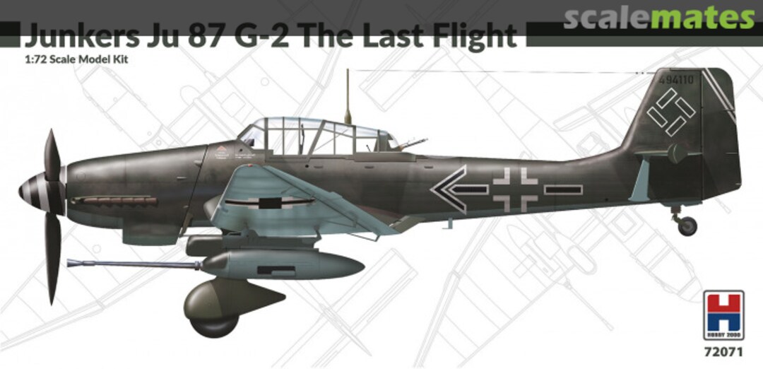 Boxart Junkers Ju 87 G-2 72071 Hobby 2000