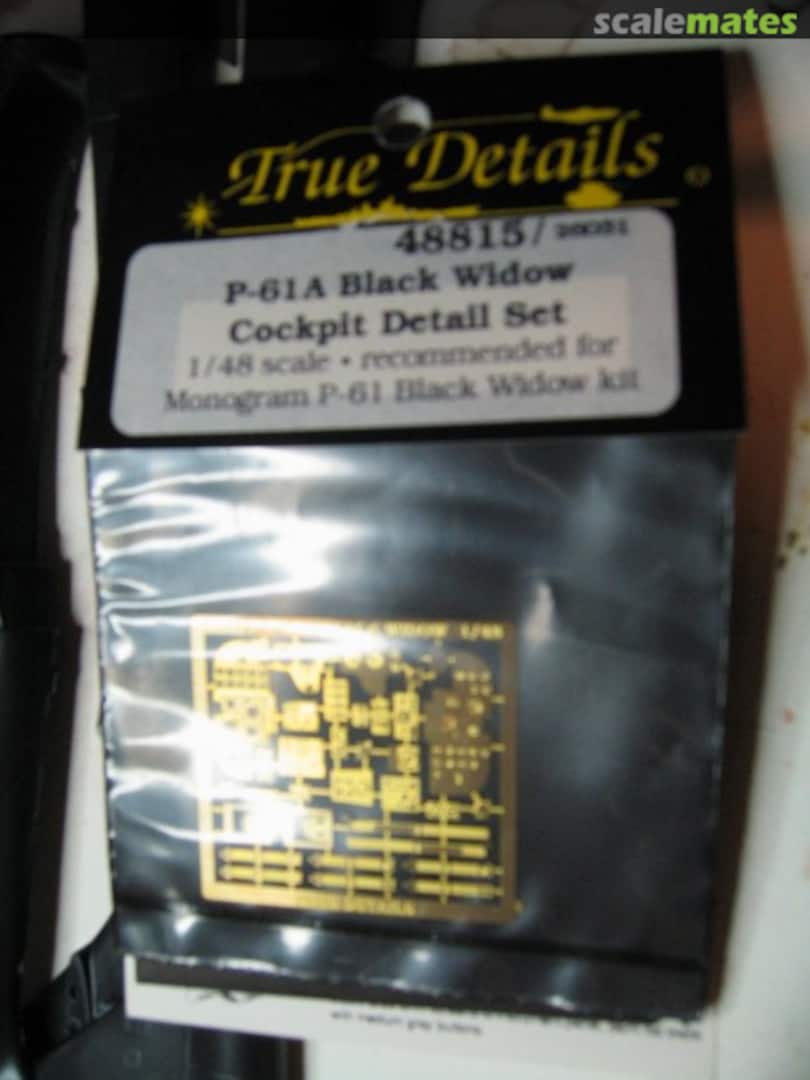 Boxart P-61A Black Widow Cockpit Photoetch Set 26031 True Details Boxart P-61A Black Widow Cockpit Photoetch Set 26031 True Details