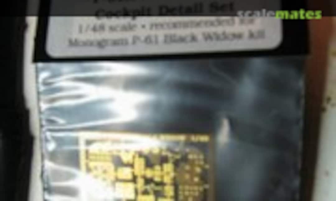 1:48 P-61A Black Widow Cockpit Photoetch Set (True Details 26031)