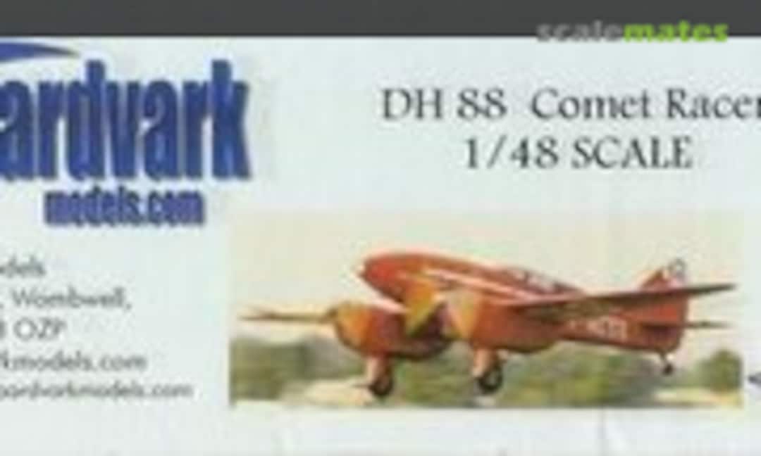 1:48 De Havilland DH-88 Comet Racer (Aardvark Aviation 1004)