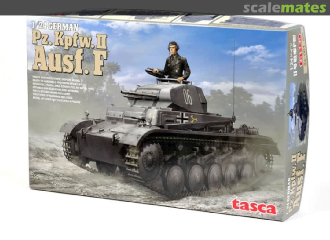 Boxart German Pz.Kpfw. II Ausf. F 24-001 Tasca Boxart German Pz.Kpfw. II Ausf. F 24-001 Tasca