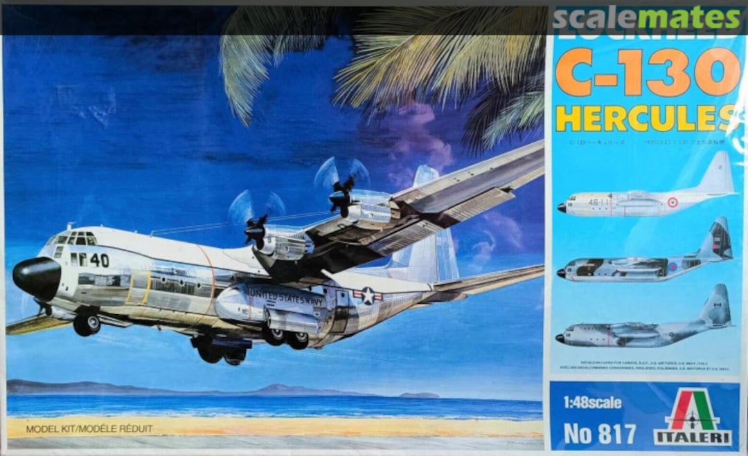 Boxart Lockheed C-130E/H Hercules 817 Italeri Boxart Lockheed C-130E/H Hercules 817 Italeri
