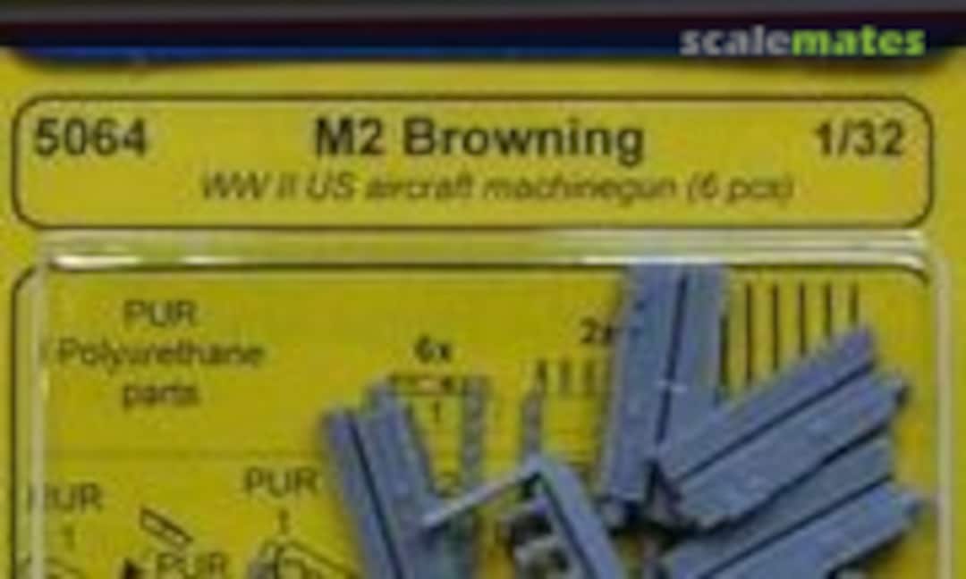 1:32 M2 Browning US WW2 Aircraft Machine Gun (6 pcs) (CMK 5064)