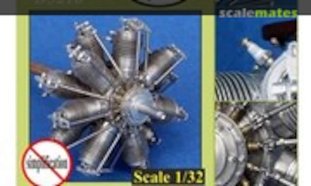 1:32 Oberursel U.III Engine (Taurus Models D3216)