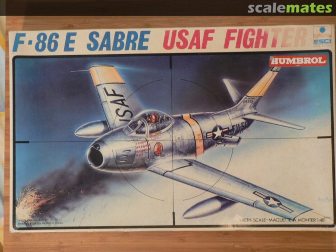 Boxart F-86 E Sabre 4039 ESCI