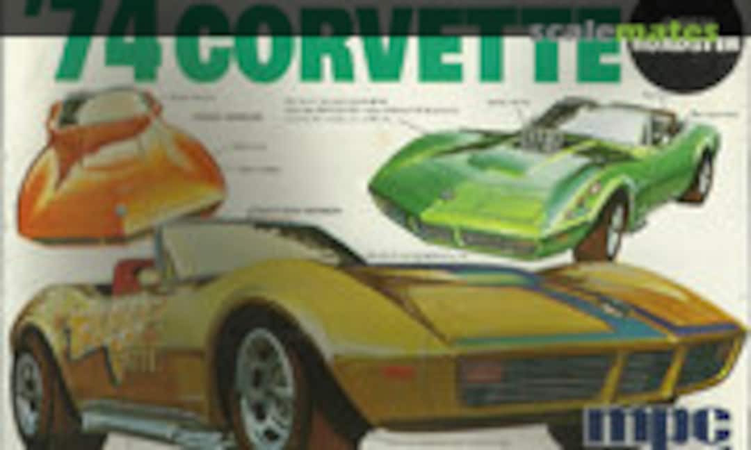1:25 '74 Corvette Open Roadster (MPC 1-7406-250) 1-7406-250