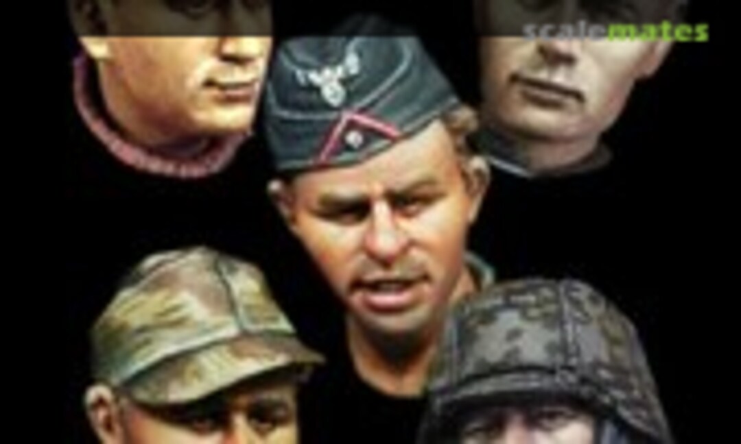 1:35 WW2 German Heads Set #2 (Alpine Miniatures H018) H018