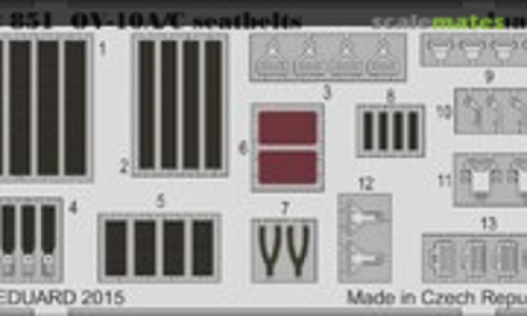 1:32 OV-10A/C seatbelts (Eduard 32851) 32851