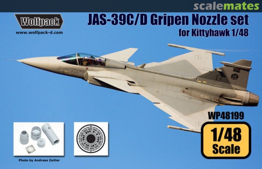 Boxart JAS-39C/D Gripen RM12 Engine Nozzle set WP48199 Wolfpack Boxart JAS-39C/D Gripen RM12 Engine Nozzle set WP48199 Wolfpack