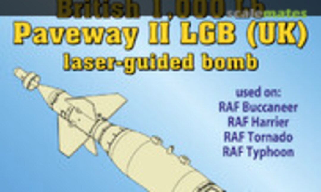 1:48 RAF 1.000 lb Paveway II lasergelenkte Bombe (Astra Resin ASR4815) ASR4815