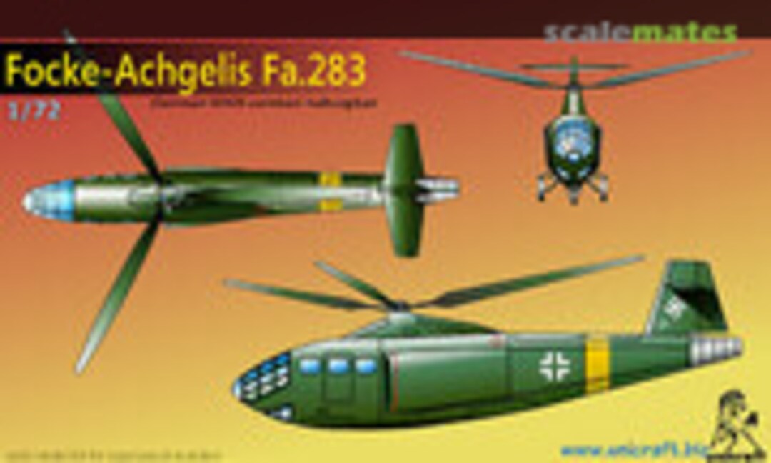 1:72 Focke-Achgelis Fa.283 Transporthubschrauber (Unicraft Models 72297) 72297
