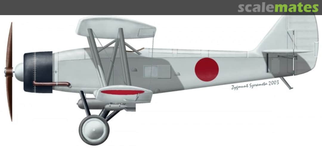 Boxart Experimental 9 Shi Carrier Attack Aircraft Ka-12 First version B54 Choroszy Modelbud