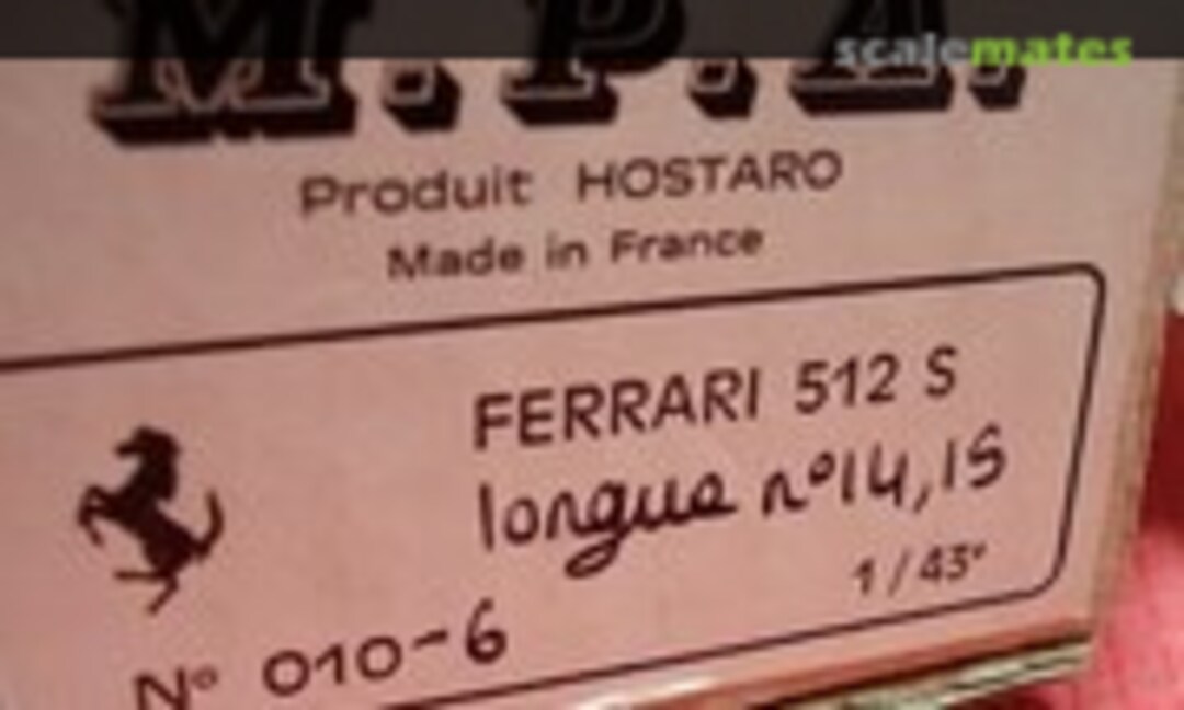 Ferrari 512S Filipinetti (MPA 10-6)