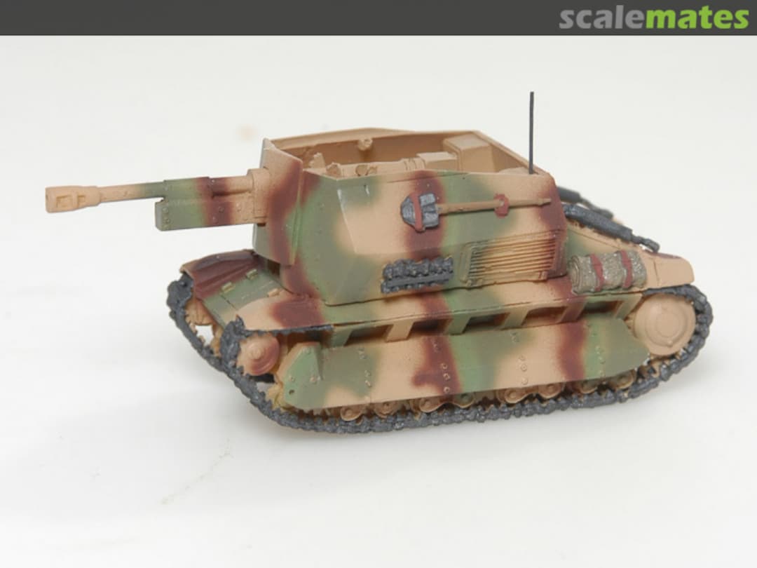 Boxart F.C.M with 105mm Howitzer WES 72075 Wespe Models