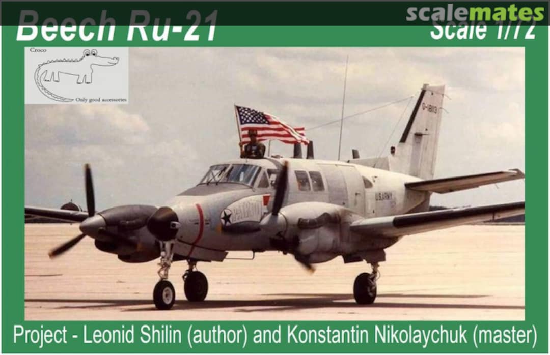 Boxart Beech Ru-21 CMD7213 Croco Models