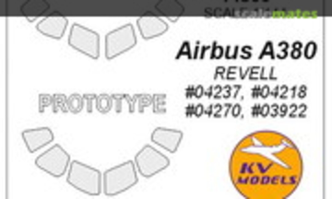 1:144 Airbus A380 + A380 prototype (KV Models 14300) 14300
